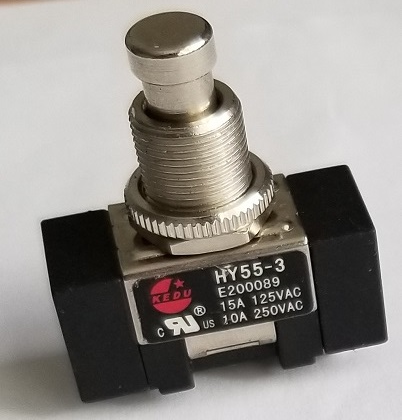 Pushbutton switch